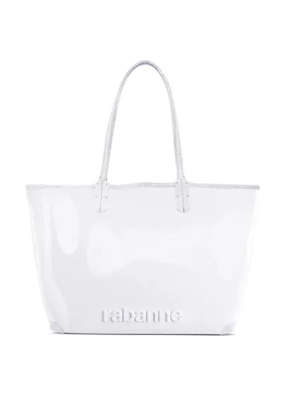 Paco Rabanne Fragrance White Tote Bag New Authentic
